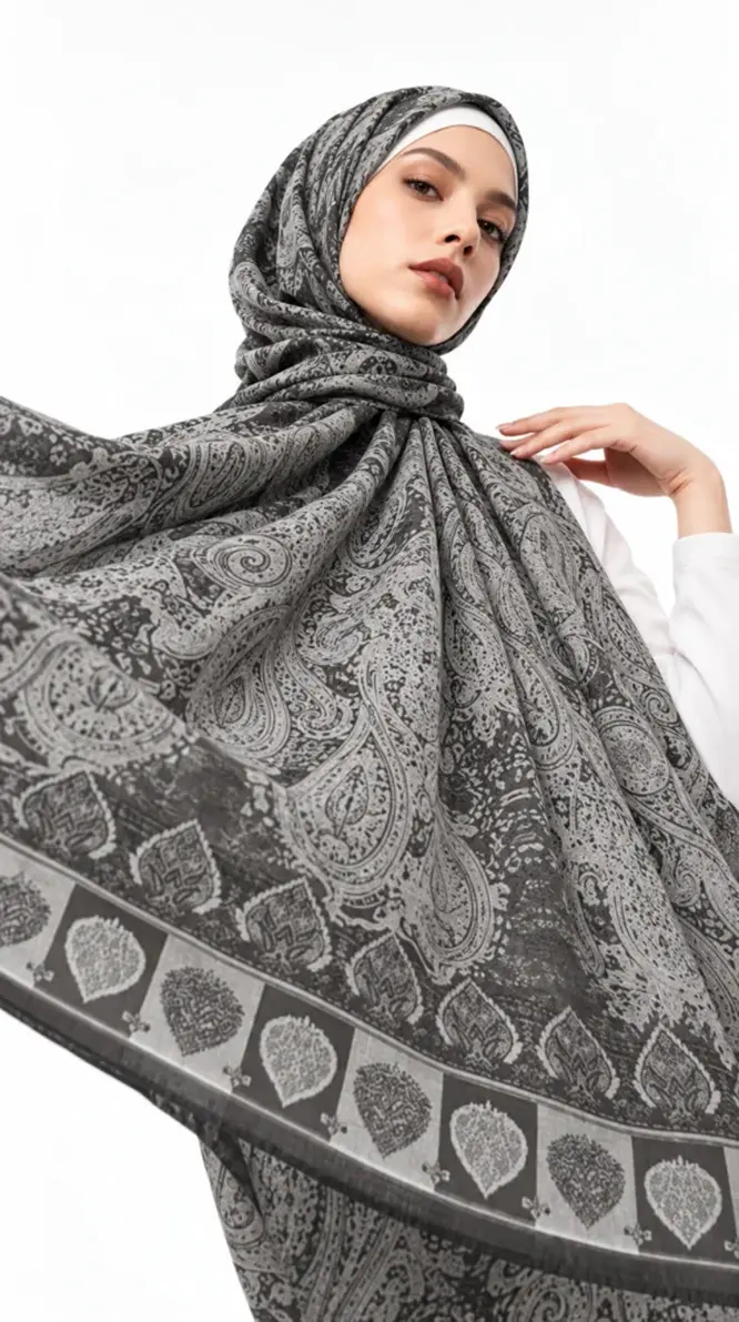 Black Patterned Shayla | TJ16